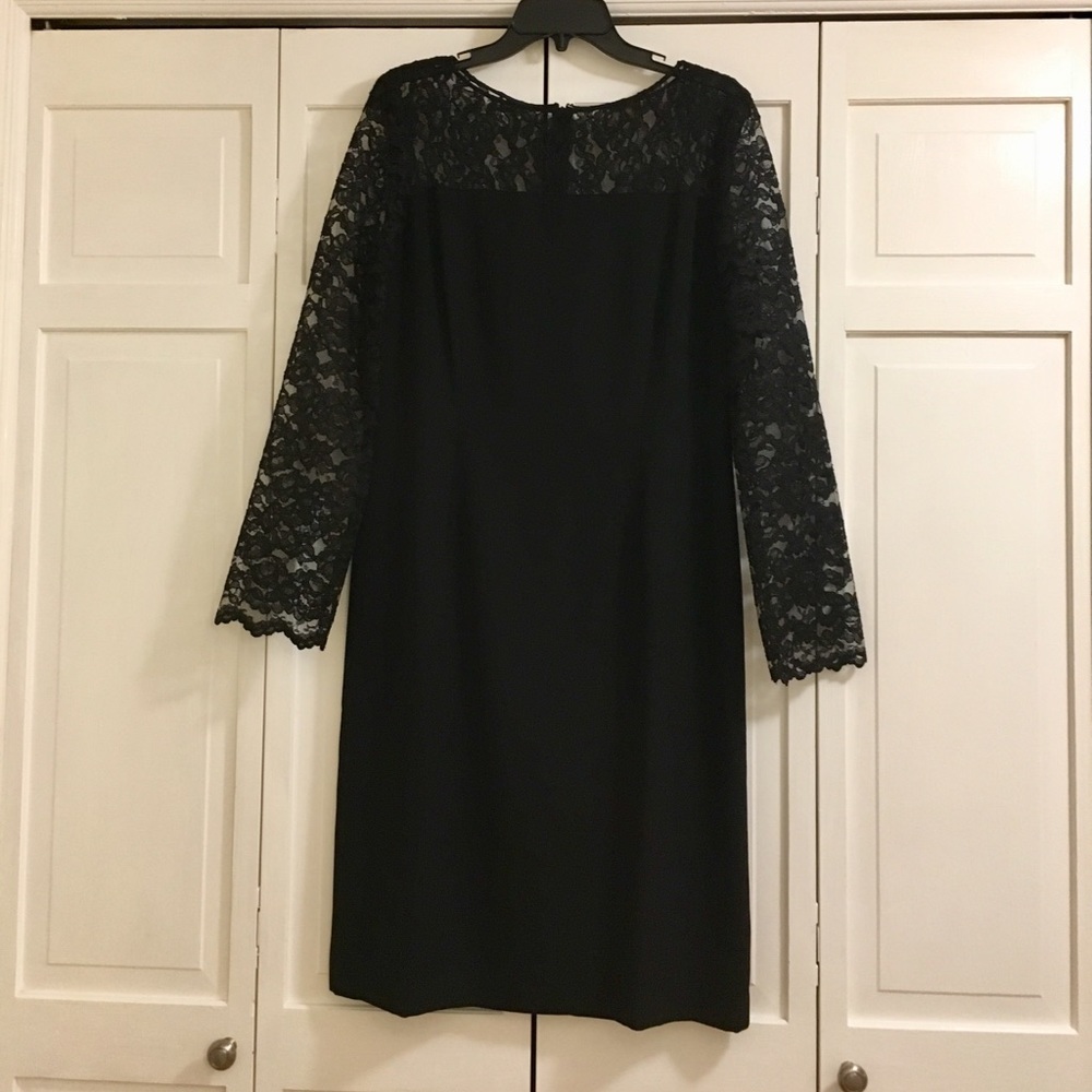 Stunning Worthington Lace-Sleeve Dress Sz 10